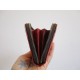 Teakleaf Zip Surround Red Large Wallet Vegan